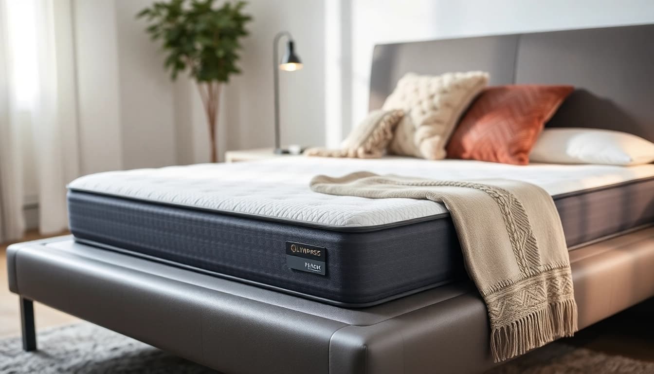 Experience unparalleled comfort with the materasso ortopedico Olimpo-Flex featuring premium materials and ergonomic support.