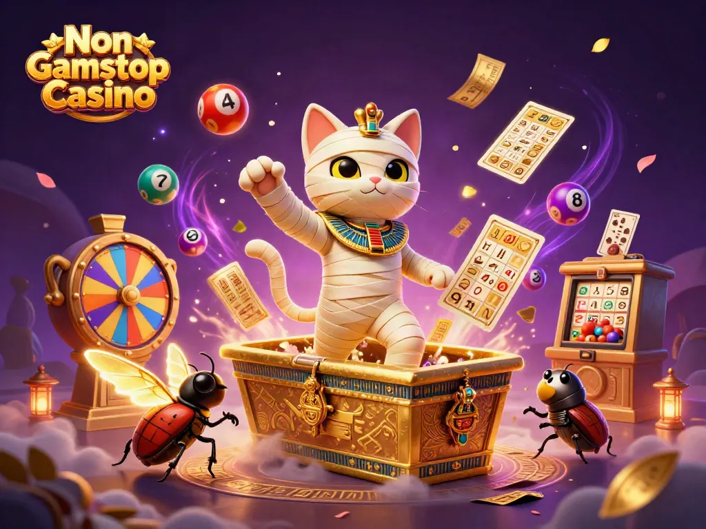 Engage in exhilarating games at Non Gamstop Casino with vibrant characters and dynamic elements.