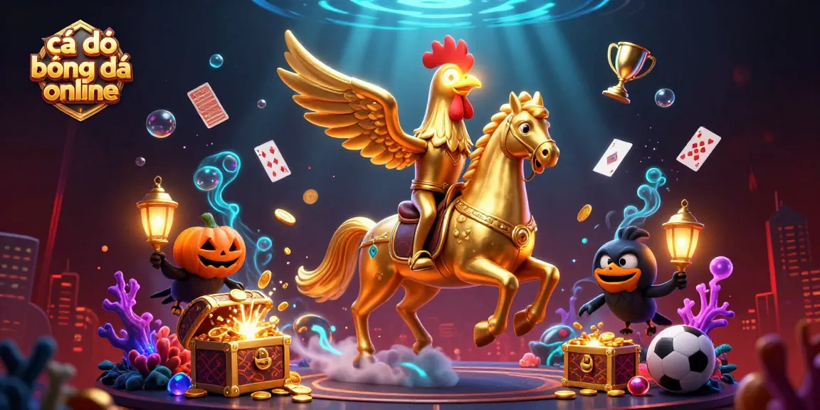 Cá độ bóng đá online scene showcasing a colorful casino atmosphere filled with dynamic betting excitement and enchanting characters.