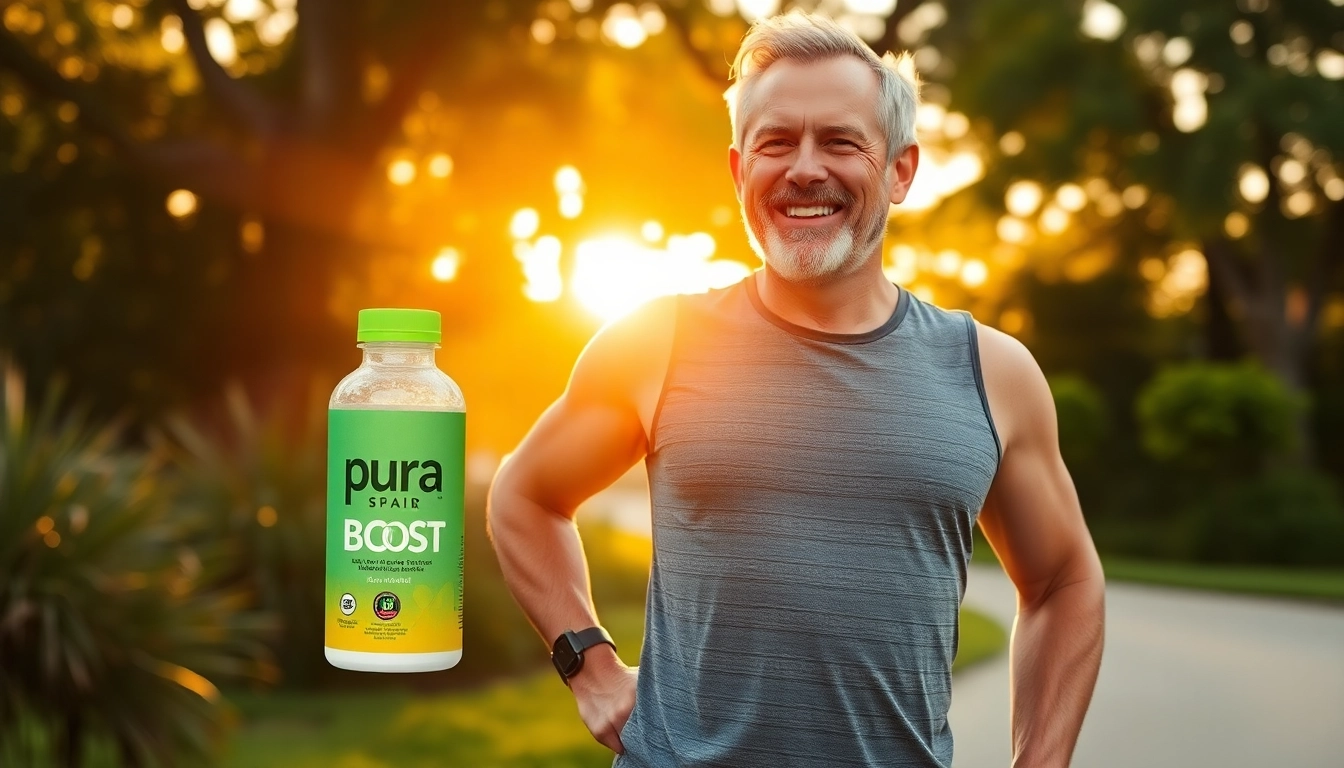 PuraBoost enhances vitality and energy for confident men ready to embrace life.