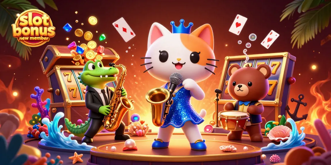 Slot bonus anggota baru menguntungkan dengan permainan slot menarik dan simbol beruntung.