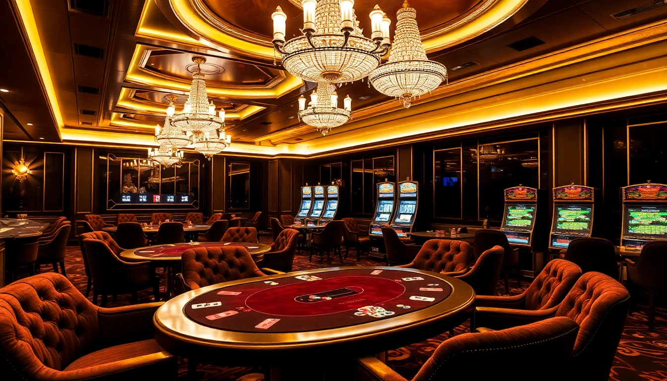 Experience high-stakes gaming at max88 vip with luxurious decor and engaging casino activities.