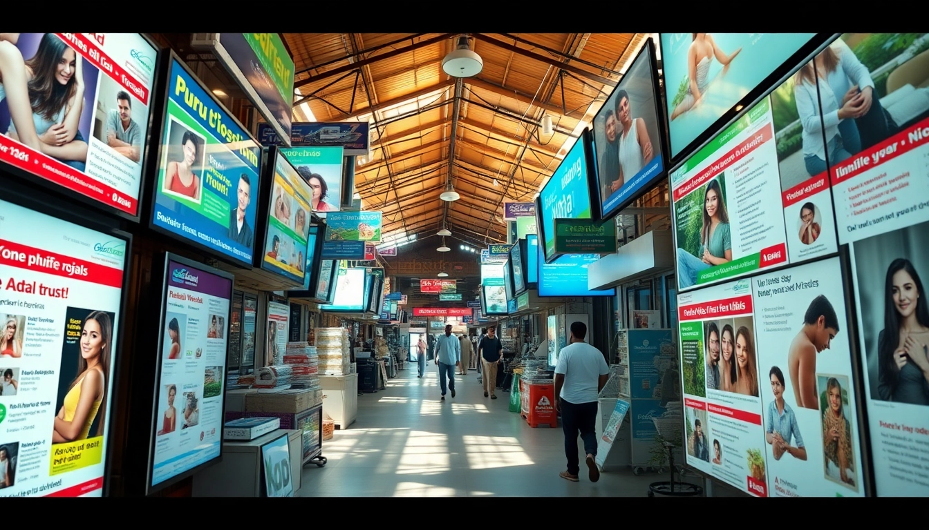 Hela Ad showcasing vibrant Sri Lankan digital marketplace advertisements.