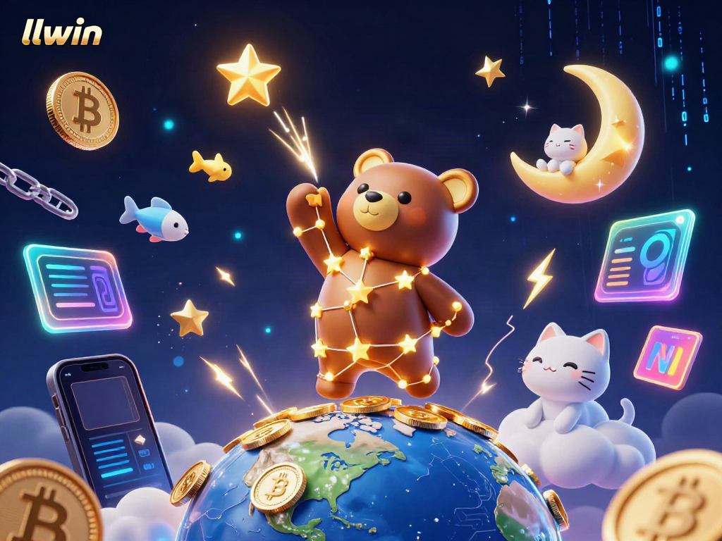 llwin offers an immersive gaming experience with a vibrant online casino atmosphere featuring detailed 3D graphics.