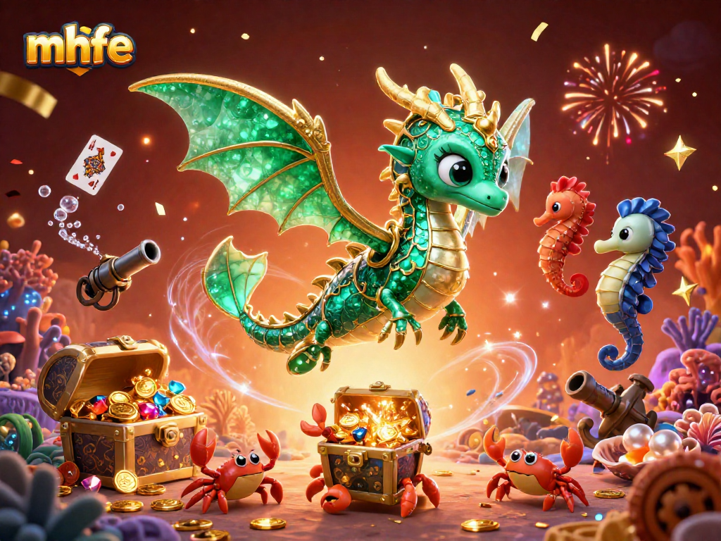 Experience thrilling gameplay at mhfe's vibrant online casino with magical sea creatures.