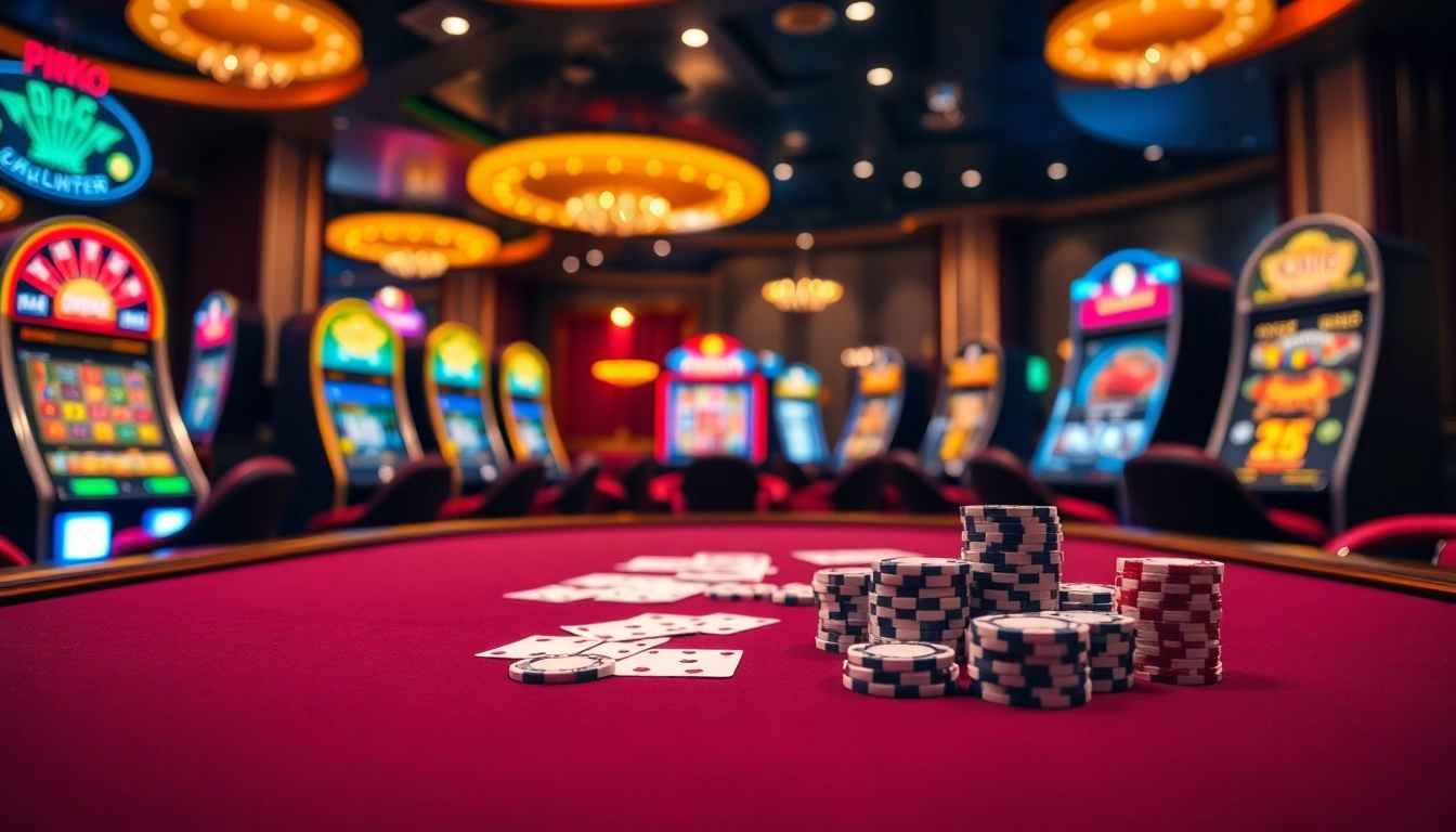 Players engage at an S8 poker table within a luxurious casino setting.