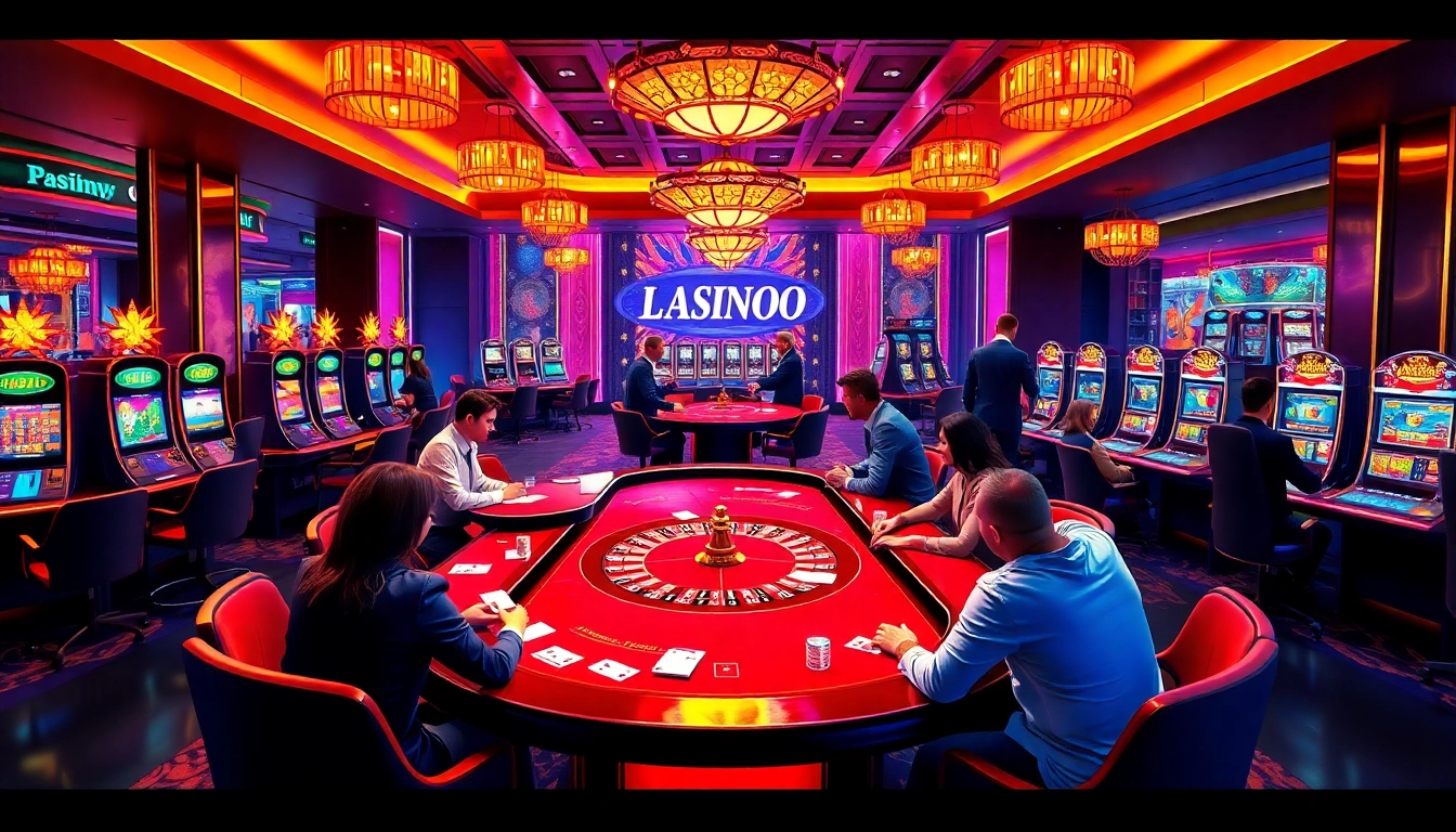 Experience the thrill of gambling at https://1mm888.com/ with engaging casino tables and players eager for action.