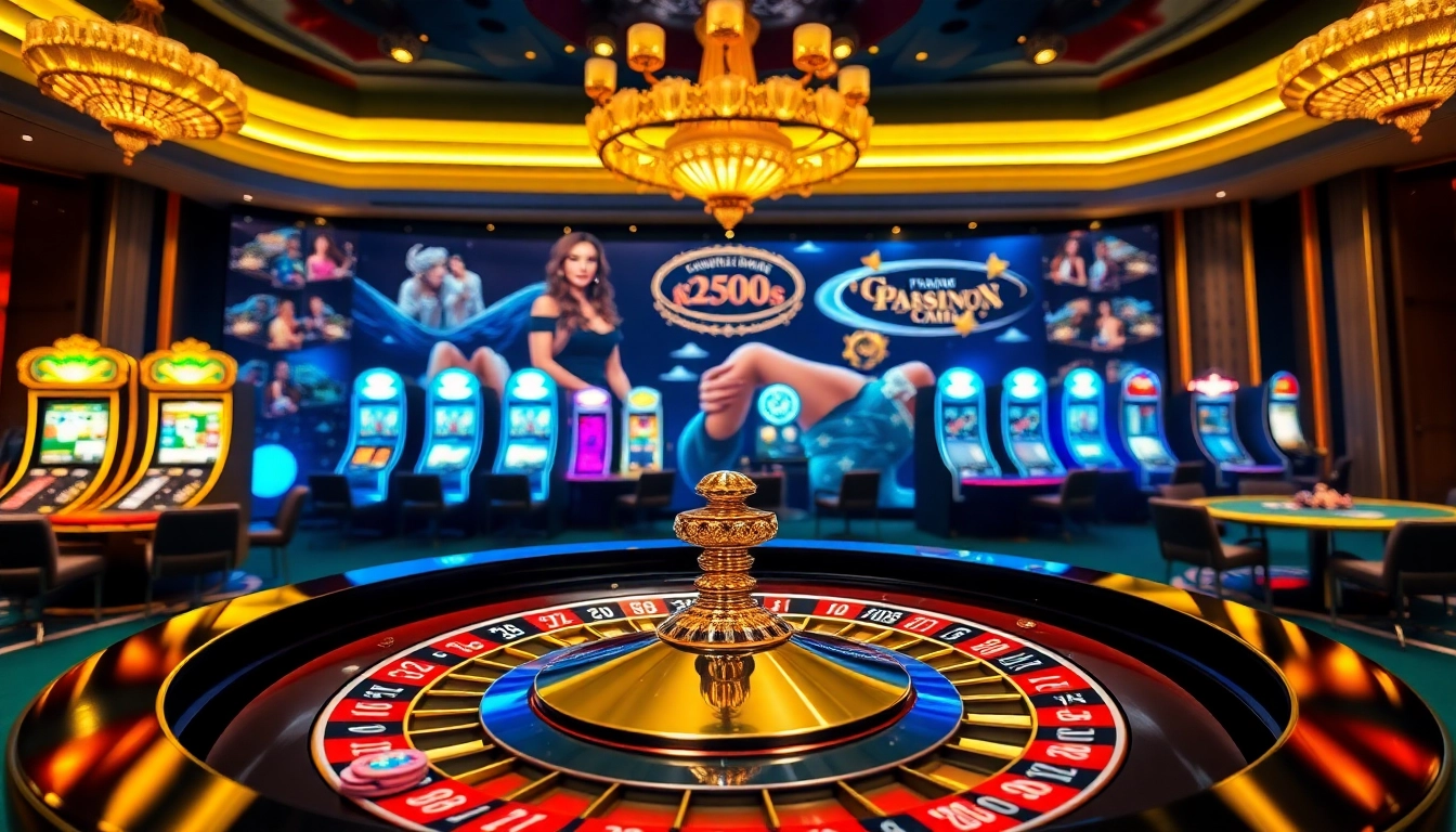 Exciting gambling action at ev882.sa.com showcasing roulette and slot games in a luxurious casino setting.