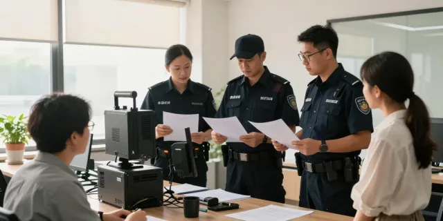 Security Services by a licensed professional team in a corporate setting.