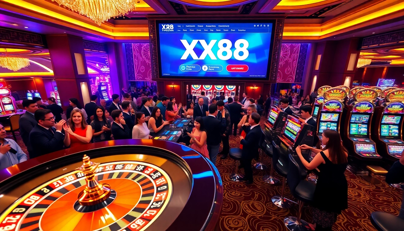 Experience the thrill at https://xx88.promo/ with exciting casino gaming and vibrant atmosphere.