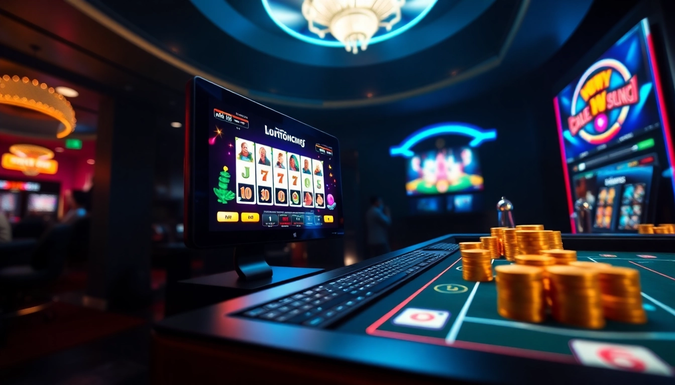 Lauthaitv showcasing an immersive online casino experience with vibrant games.