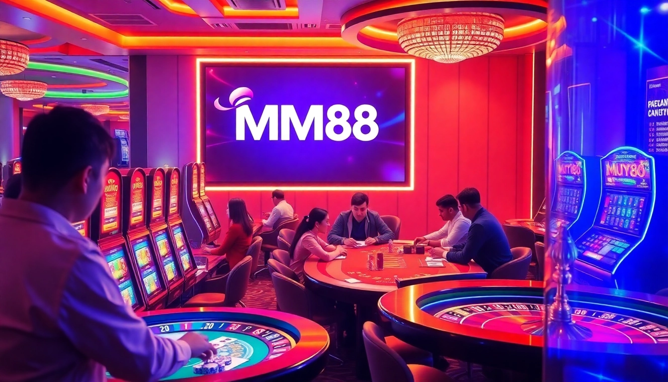 Experience thrilling online gambling at https://mm88.forex/ with vibrant casino visuals and exciting gaming actions.
