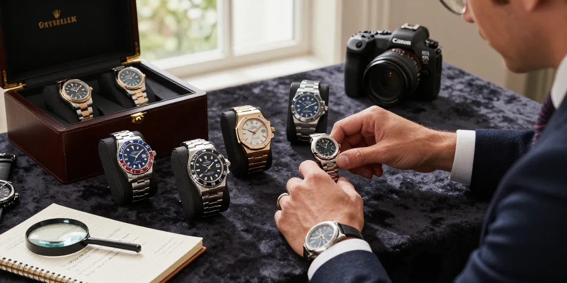 Explore super clone watches with luxurious designs and fine craftsmanship in an elegant setting.