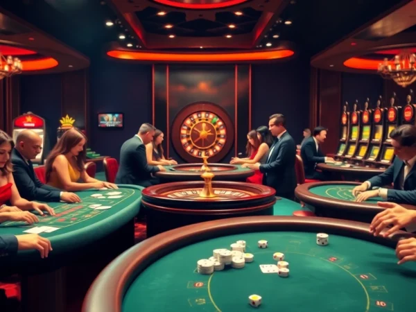Players strategizing at a luxurious poker table inspired by https://u888hii.com/ casino experiences.