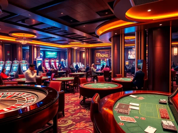 Experience the thrill of gambling at https://www.jun88.org/ with an elegant casino setting featuring roulette, poker, and slots.
