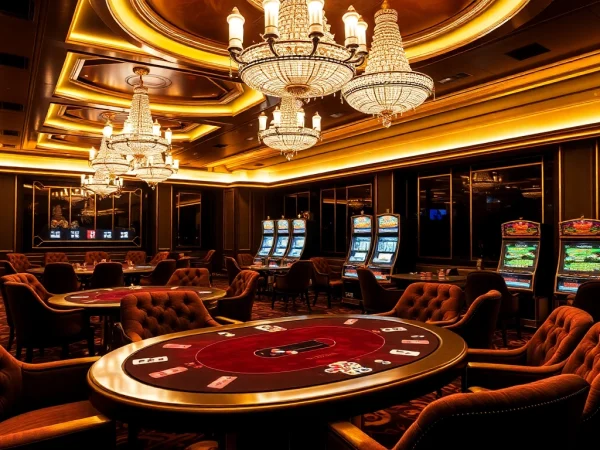 Experience high-stakes gaming at max88 vip with luxurious decor and engaging casino activities.