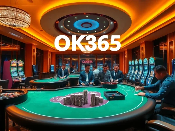 Experience the excitement of online gambling at OK365 with thrilling casino games and vibrant tables.