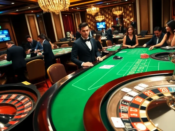Experience the excitement of uk88 nhà cái with dynamic casino tables and vibrant gaming atmosphere.