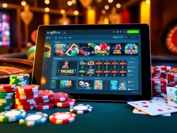 Experience premier gaming at gg88se.com with vibrant casino elements and online betting.
