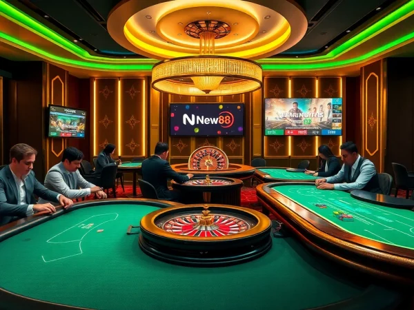 Experience high-stakes gaming at https://vnew88.vip/ with vibrant casino tables and exciting gameplay.