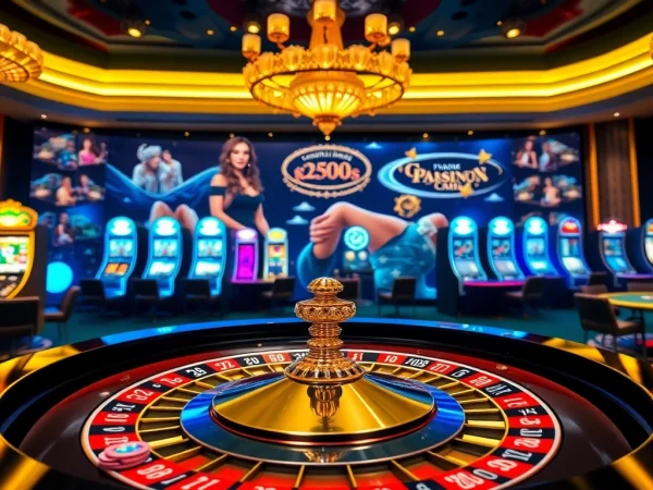 Exciting gambling action at ev882.sa.com showcasing roulette and slot games in a luxurious casino setting.