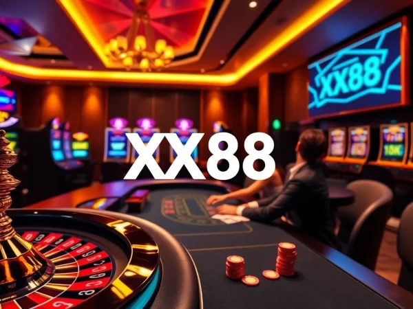 Experience the excitement of gambling with XX88 in a luxurious online casino setting.