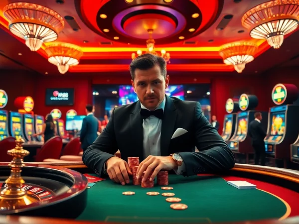 Play at RR88's extravagant casino, featuring thrilling roulette and elite poker experiences.