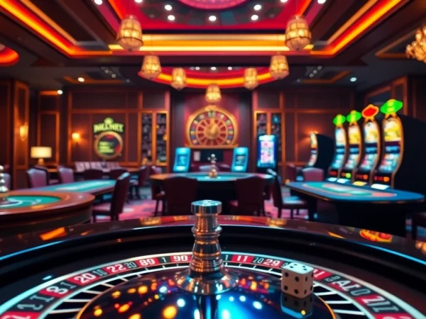 Enjoy the thrill of gambling at Nhà cái OK8386 with vibrant casino tables and stunning slot machines.