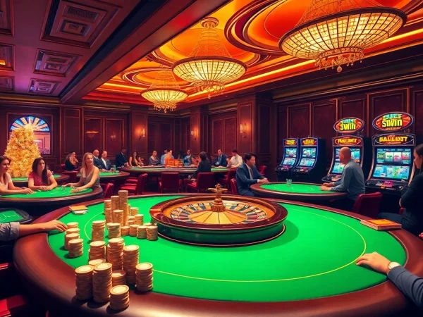 Engage with thrilling casino gaming experiences at https://58win.talk/ featuring vibrant poker tables and roulette wheels.