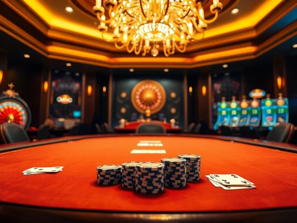 Experience intense poker action at https://mm88.sh/ with luxury casino elements and vibrant atmosphere.