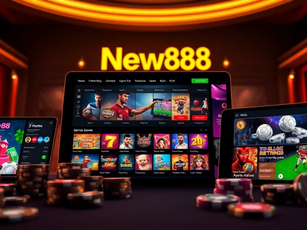 New88 online betting platform showcasing vibrant games and user-friendly interface for an engaging experience