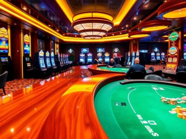 Experience sports betting at nhà cái thể thao BL555 with excitement and luxury in a vibrant casino.