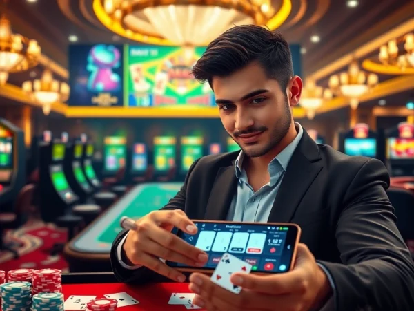 Engaging online gaming scene at 789winco com with players enjoying various casino games.