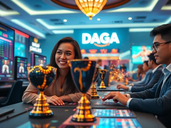 DAGA live betting experience on dagawin.live with players enjoying sports and cockfighting events.