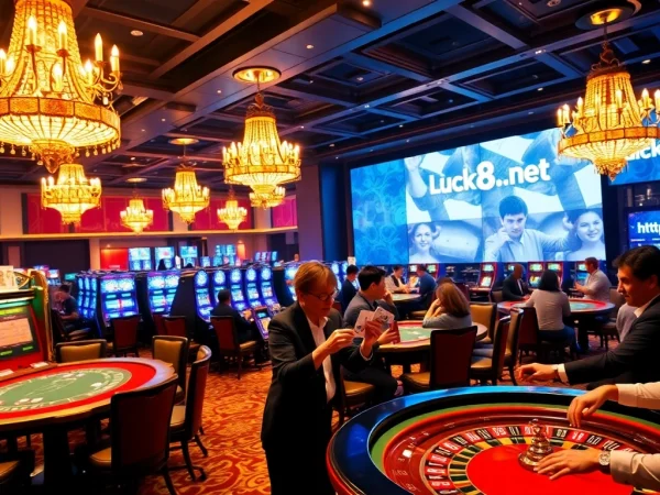 Trải nghiệm sự hứng khởi tại https://luck8.net khi người chơi tham gia vào không gian casino sang trọng.
