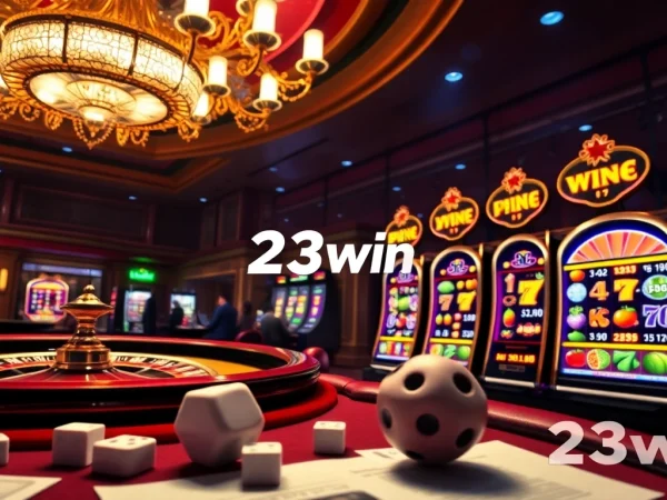 Players enjoying a thrilling game at 23win casino, showcasing excitement and strategy in action.