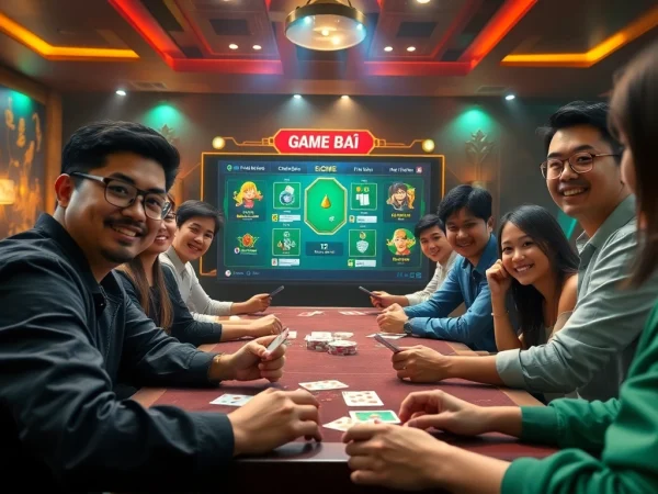 Engaging players in a virtual game bài environment showcasing rich card visuals and dynamic gameplay.