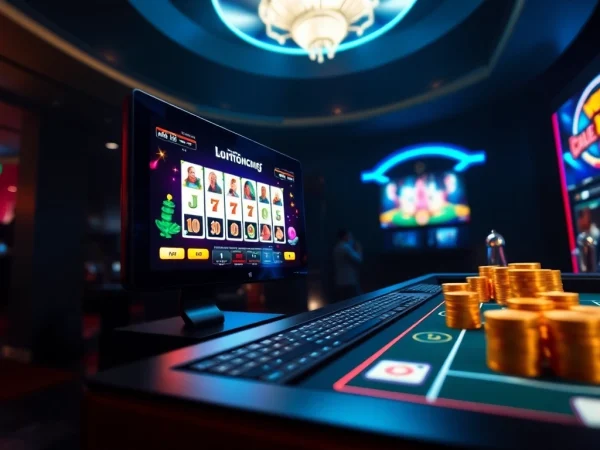 Lauthaitv showcasing an immersive online casino experience with vibrant games.