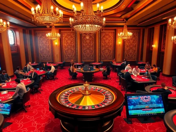 Experience the excitement at XX88 with engaging casino tables, roulette wheels, and immersive online gambling interfaces.