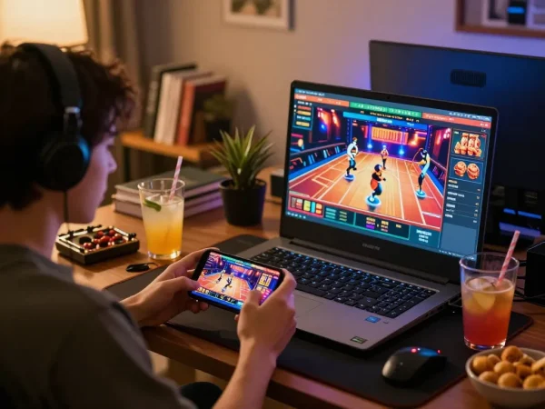 Engaging Slot Malaysia gameplay on smartphone, showcasing exciting online casino experience from home.