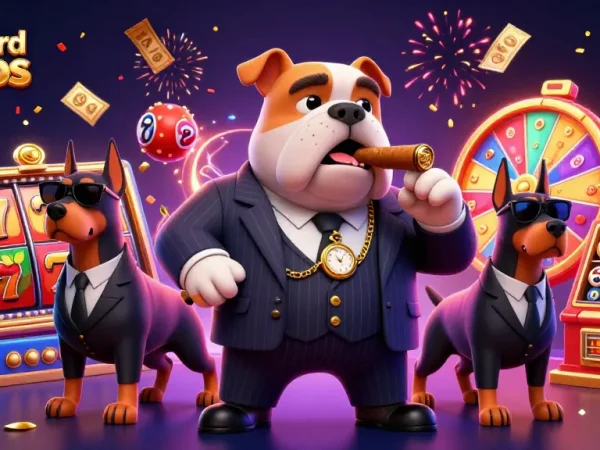 Experience excitement with credit card casinos featuring slots and jackpots in a vibrant 3D scene.