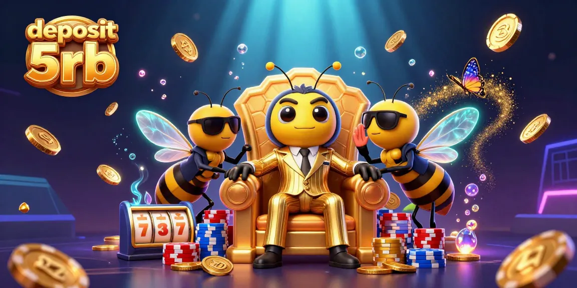 Spin and win with deposit 5rb at a vibrant online casino featuring rich slot game action.
